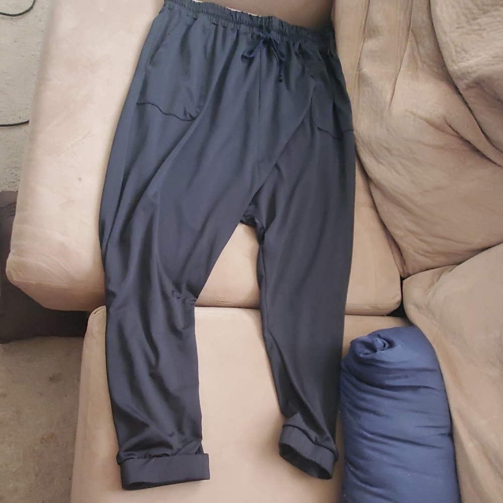 Black joggers